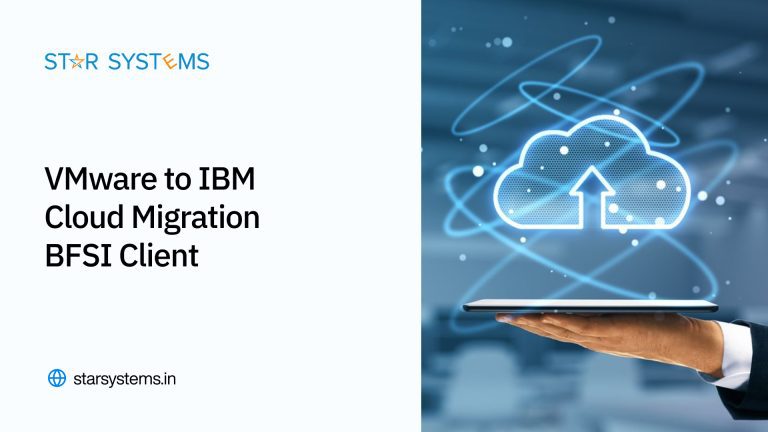 VMware to IBM Cloud Migration — BFSI Client