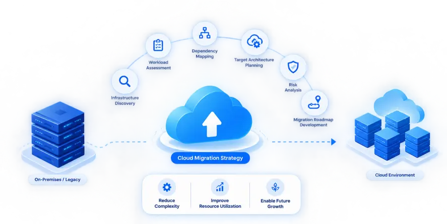 Cloud Migration Strategy Infographic