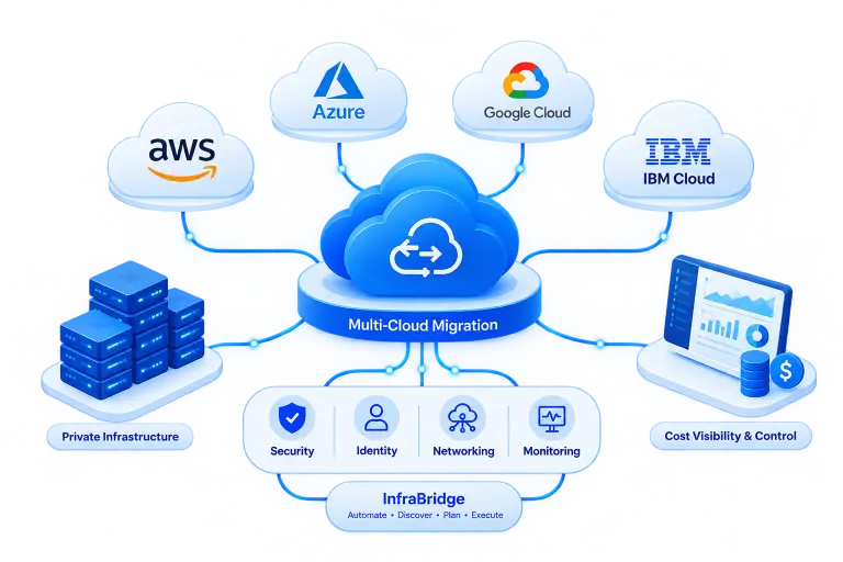 Multi-Cloud Migration Infographic